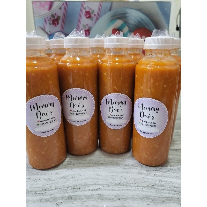 

Saus Cabe Rawit Asli (homemade)