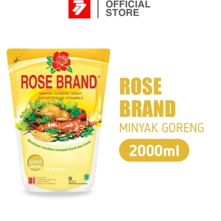 

Terlaris Rose Brand Minyak Goreng Sawit Premium Refill Pouch 2 L