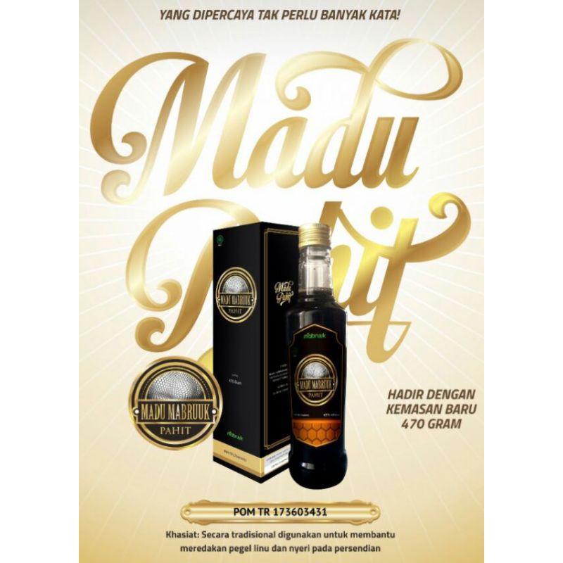 

madu pahit 470gram