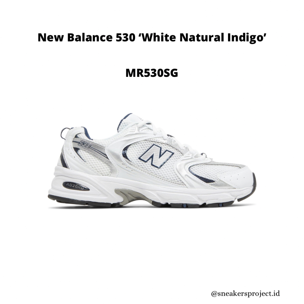 Sepatu Sneakers NB 530 ‘White Natural Indigo’