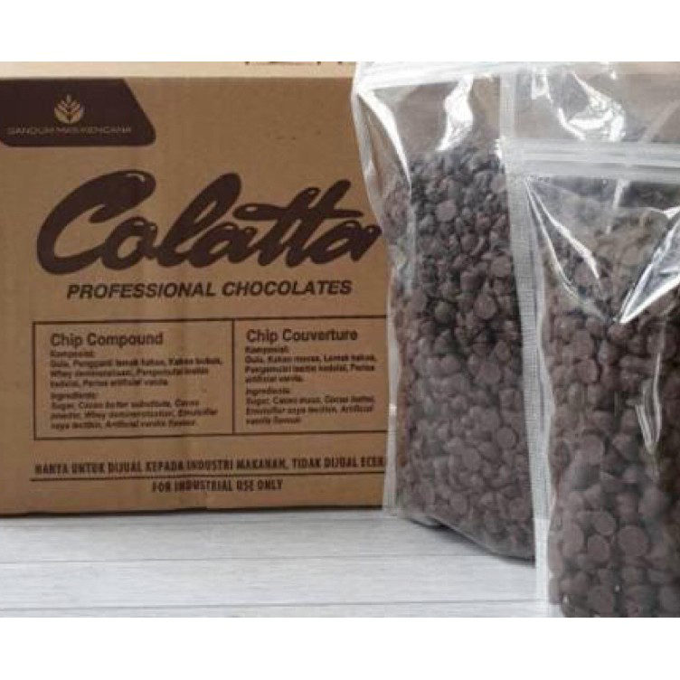 

Bayar Di Tempat Choco Chips Kerucut Colatta Cokelat Repack 220gr Best Terlaris