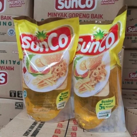 

Laris SunCo Minyak Goreng Masakan Kemasan Pouch @2L Laris