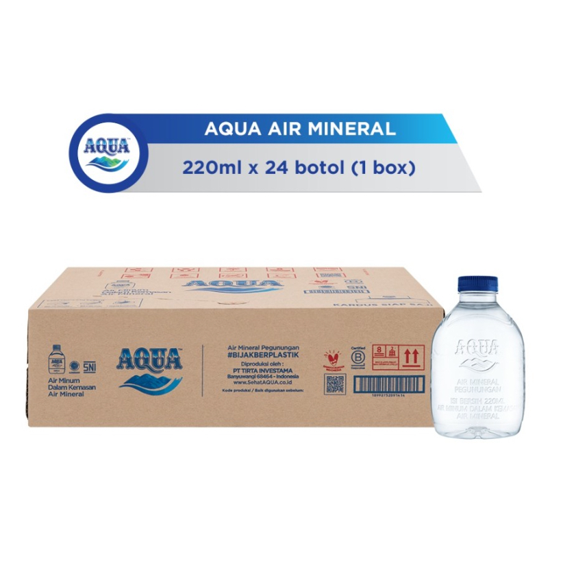 

AQUA BOTOL MINI 220ML