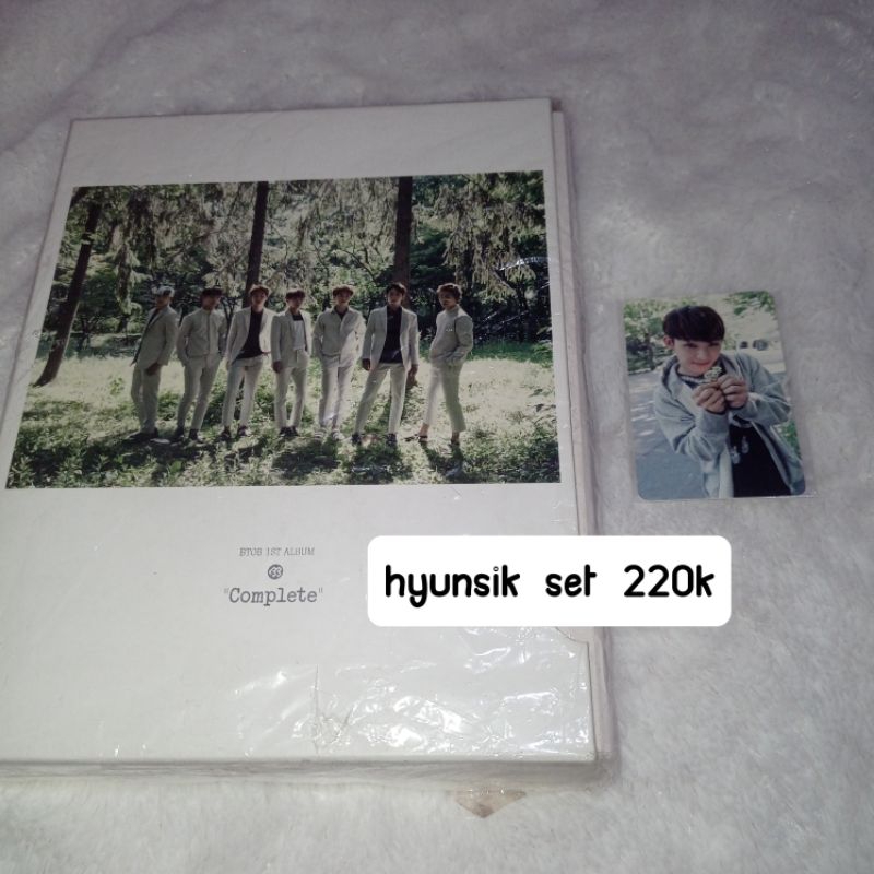 BTOB COMPLETE ALBUM HYUNSIK SET