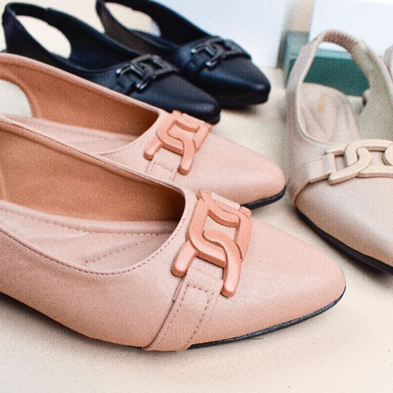 FLATSHOES MICHA || SEPATU BALET TALI BELAKANG