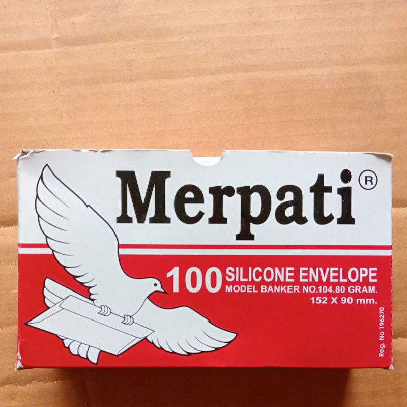 

amplop MERPATI ukuran kecil