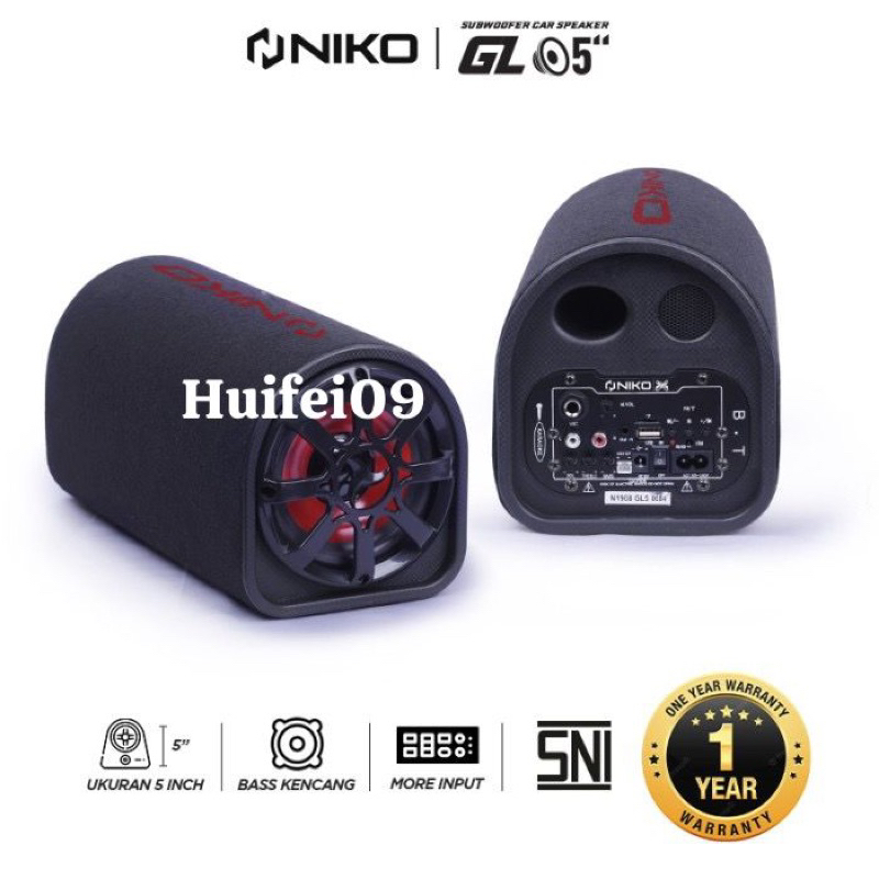 NIKO GL5 SPEAKER BLUETOOTH BASS WIRELESS PORTABLE SPEAKER AKTIF