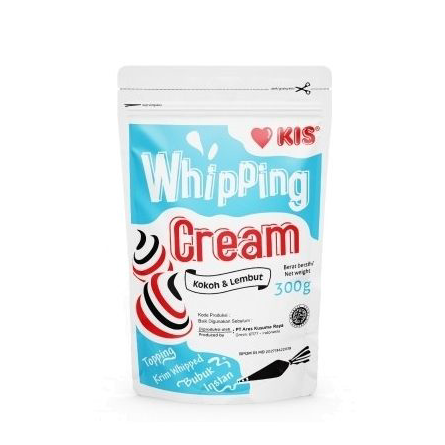 

Jual KIS Whipping Cream Powder 300gr / Whip Cream Instant Terkini