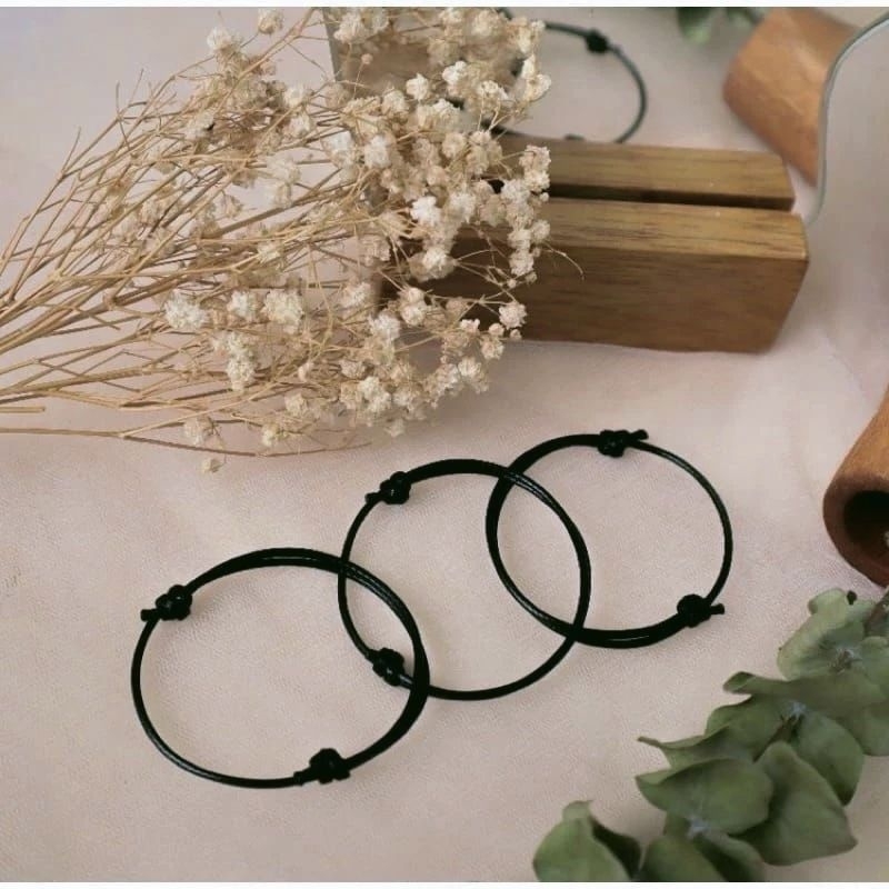 Gelang Korea polos simple