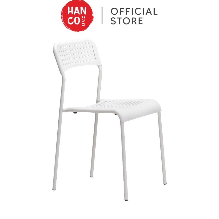 TCJD7387 9.9 BRANDS FESTIVAL HANCO ADDE Kursi PUTIH  Kursi Bangku Meja Makan Kantor Kursi Belajar Si