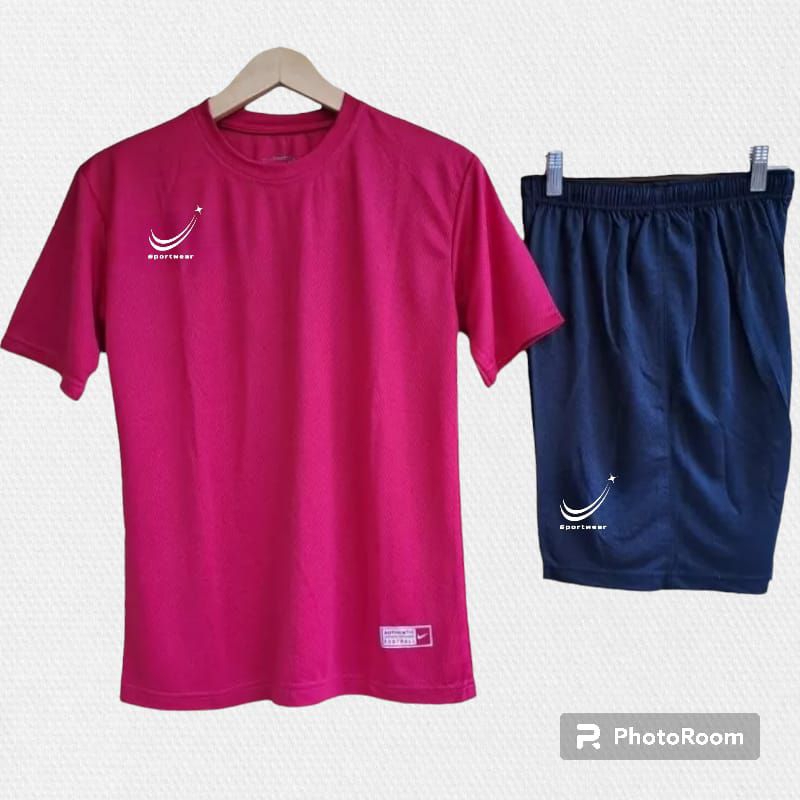 SETELAN SET JERSEY KOSTUM BAJU KAOS TEAM OLAHRAGA FUTSAL SEPAKBOLA VOLLY VOLLEY JOGGING TRAINING POL