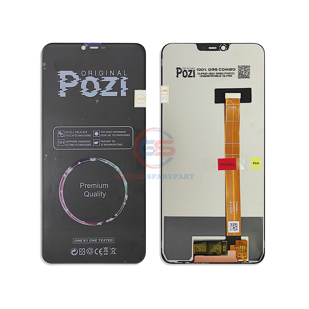 LCD FULLSET TOUCHSCREEN OPPO A3S / A5 / REAL 2 ORI POZI