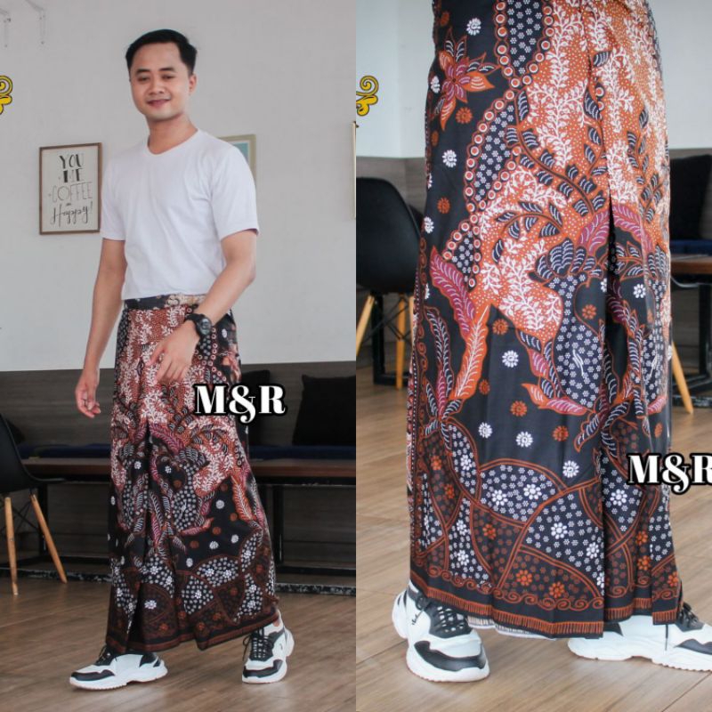 SARUNG BATIK MOTIV KLENTING MAS / SARUNG BATIK M&R  / SARUNG BATIK PEKALONGAN