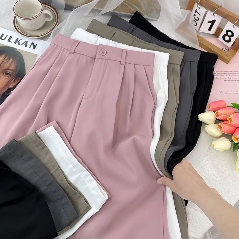 Celana panjang wanita ala fashion wanita Korea style / kulot Jeans premium