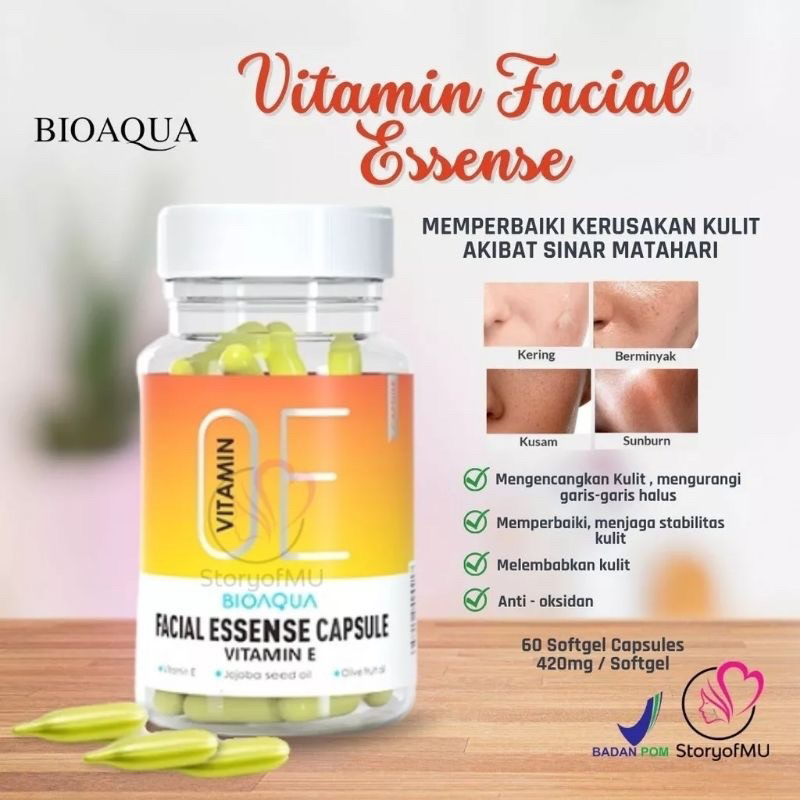 Kapsul Serum Animate Bioaqua BPOM