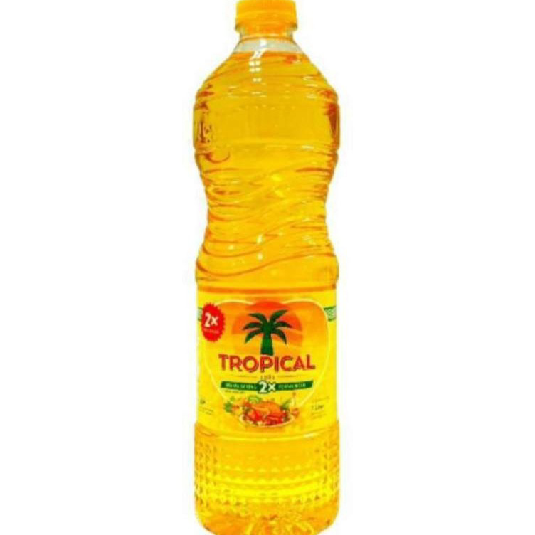 

➢☋★✭ MINYAK GORENG TROPICAL BOTOL 1 LITER Kirim Langsung