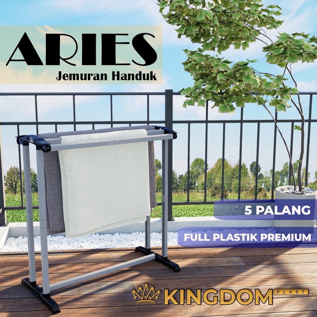 JEMURAN PAKAIAN / JEMURAN HANDUK / JEMURAN KECIL PLASTIK ALUMINIUM MINIMALIS