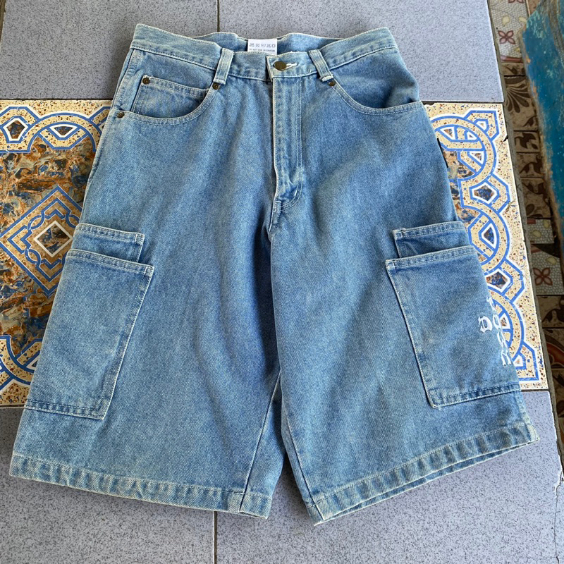 Dog Town Y2K Baggy Short Pants Celana Vintage Vtg