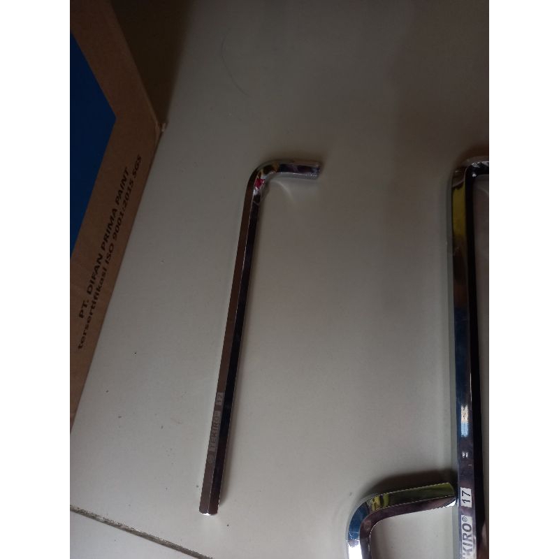 Kunci L  12 MM Panjang Tekiro Original | Chrome Vandium steel 12 MM tekiro original | long hey 12 MM
