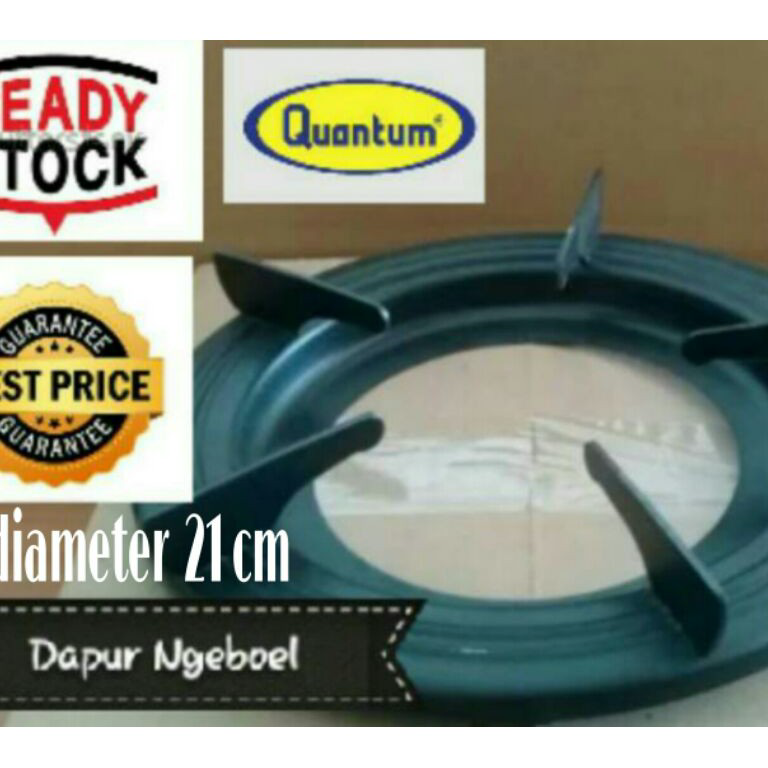 ✅Swip up Tatakan kompor quantum original - nampan kompor gas quantum - tungku  quantum bulat