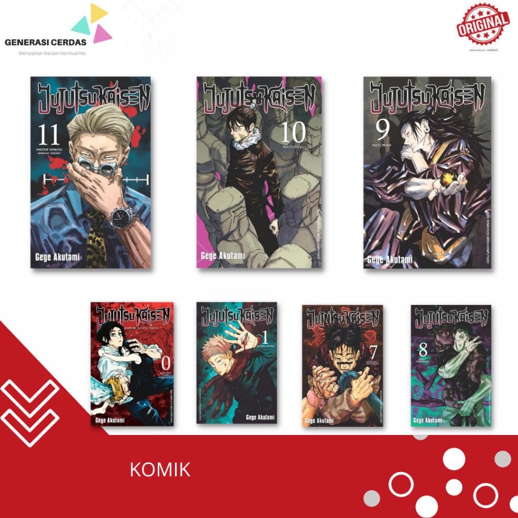 Jujutsu Kaisen Vol.01 - Jujutsu Kaisen 2 - Jujutsu Kaisen 03 - Jujutsu Kaisen 4 - Jujutsu Kaisen 05 