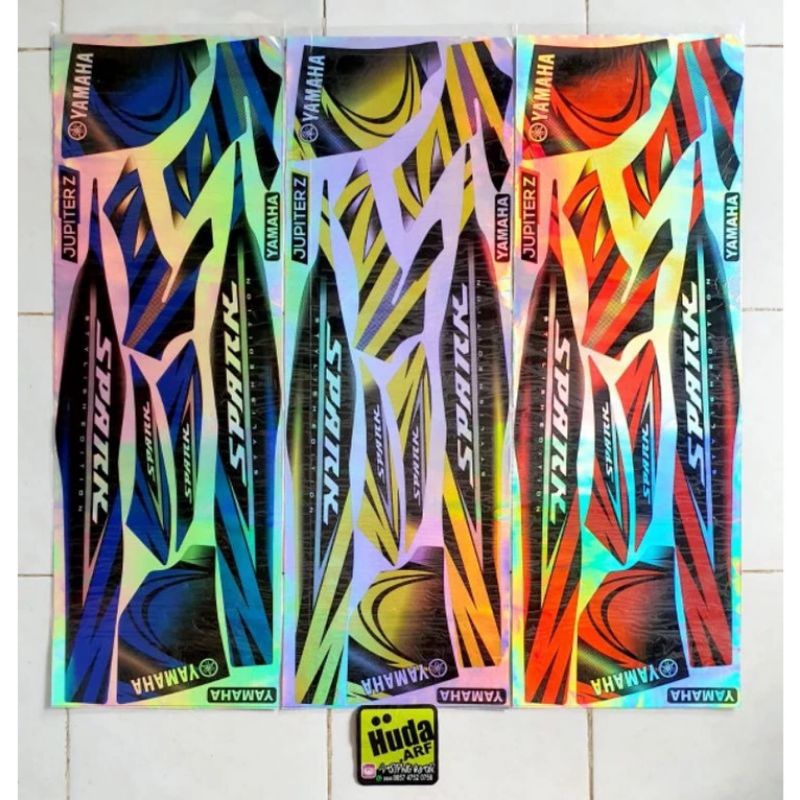 stripping lis sticker hologram variasi Yamaha Jupiter z burhan hologram stripping hologram JUPITER Z