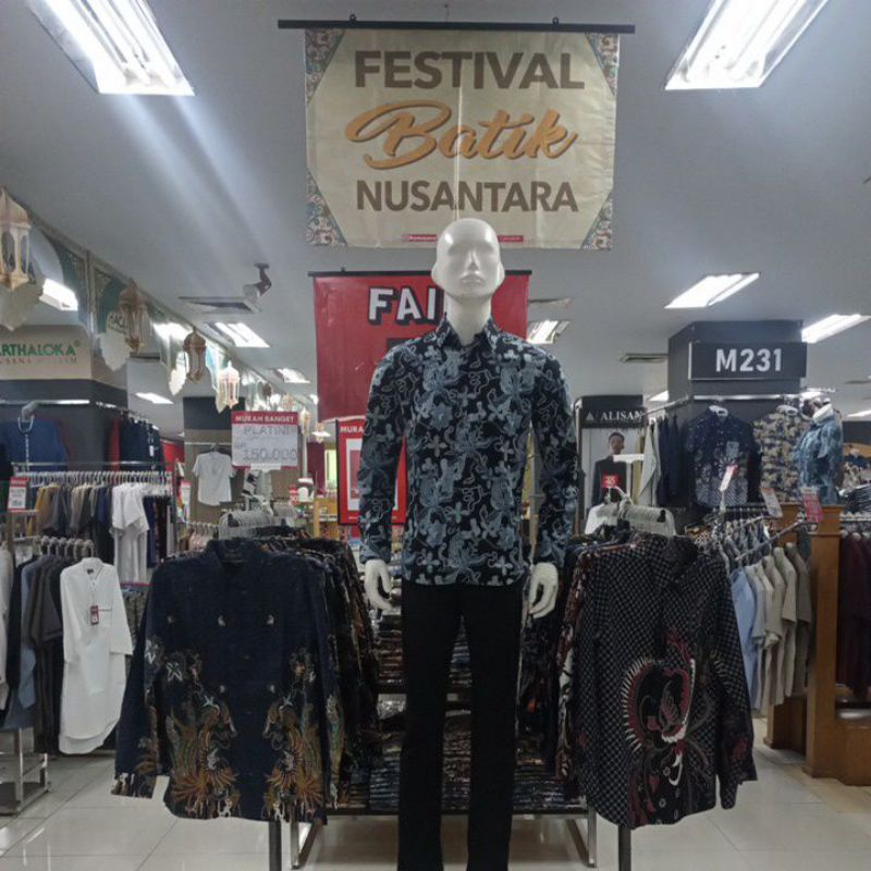 kemeja batik PLATINI