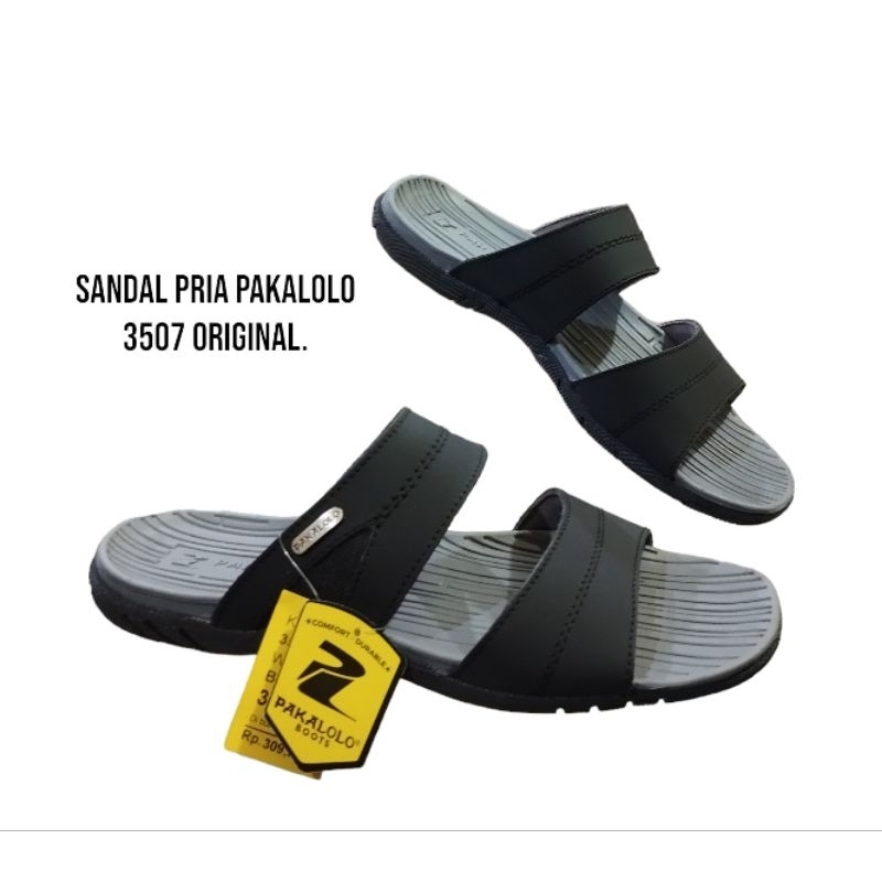Sandal pria kulit Pakalolo 3507,produl 100%Original.
