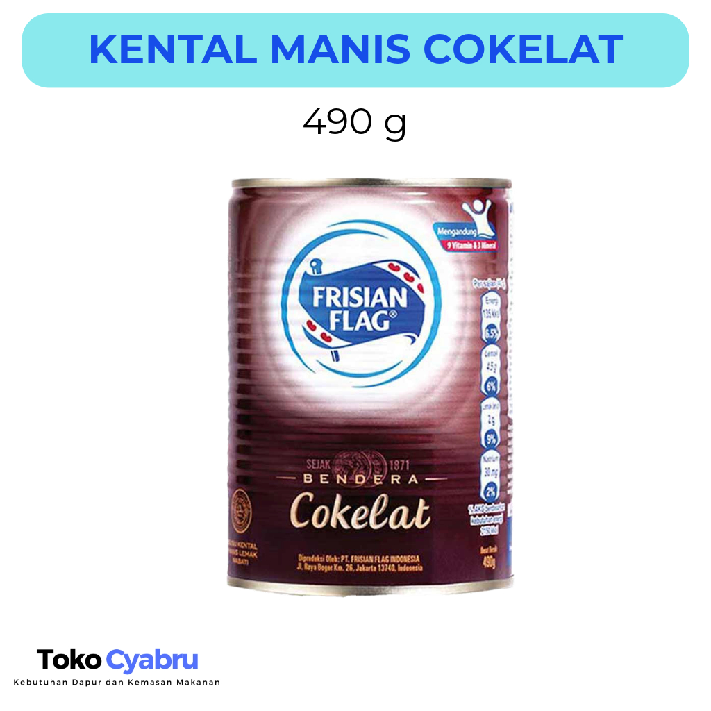 

Kental Manis Cokelat Frisian Flag 490 g
