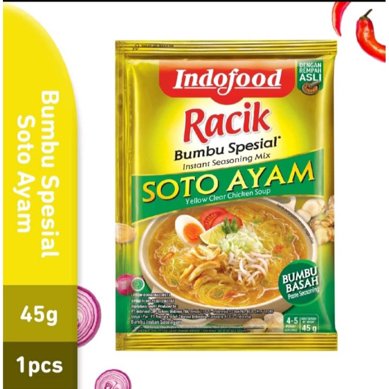 

racik soto ayam