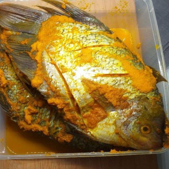 

Ikan Gurame Bumbu Kuning [1kg]