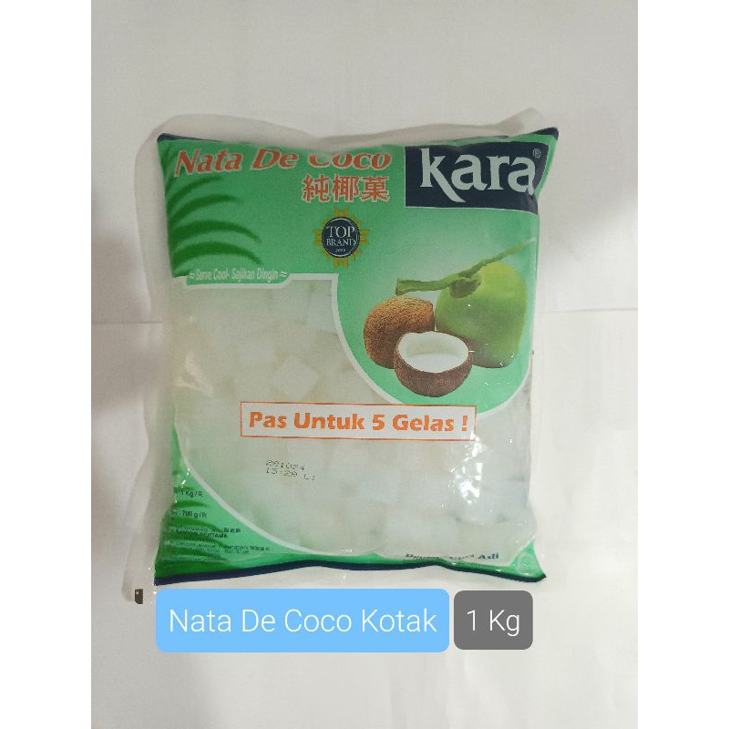 

Kara Nata De Coco Bentuk Dadu 1 Kg