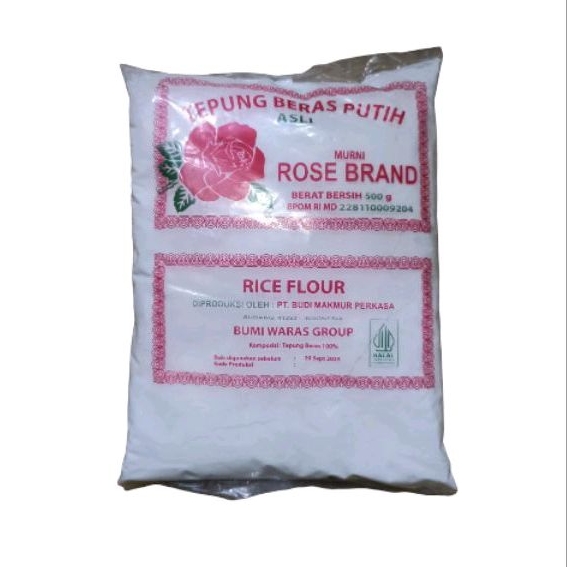 

Tepung Beras Rose Brand 500gr