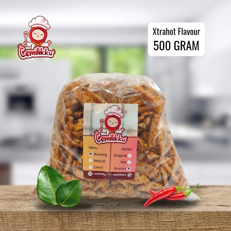 

Basreng Cemilikku 500 gram ! di jamin ketagihan !
