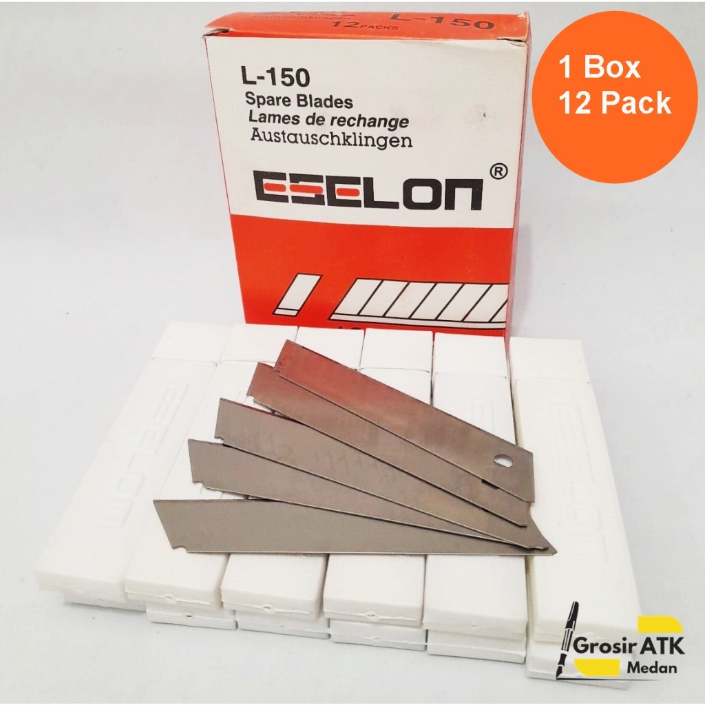 

Isi Cutter Eselon L-150 / Cutter Refil / Harga Untuk 1 Box 12 Pack