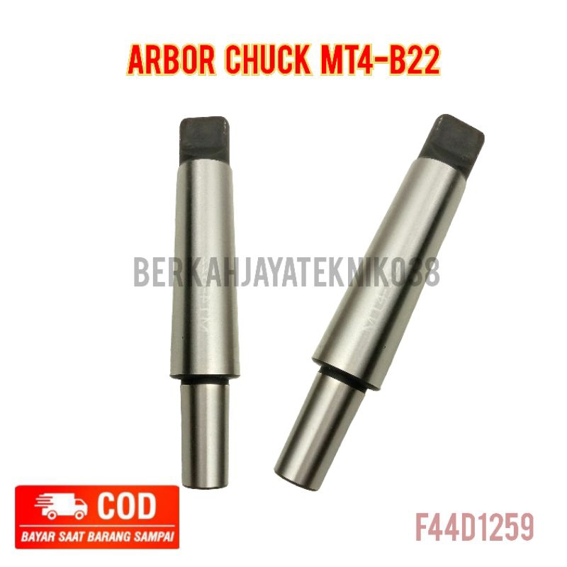 Arbor Chuck Kepala Bor Mt4 B12 drill.gagang Bor Mt4 B22