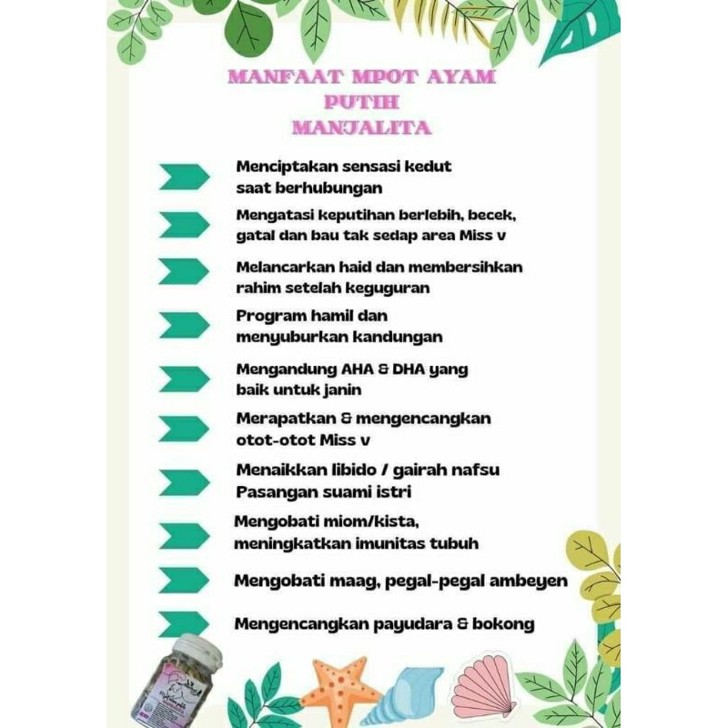 mpot ayam putih manjalita