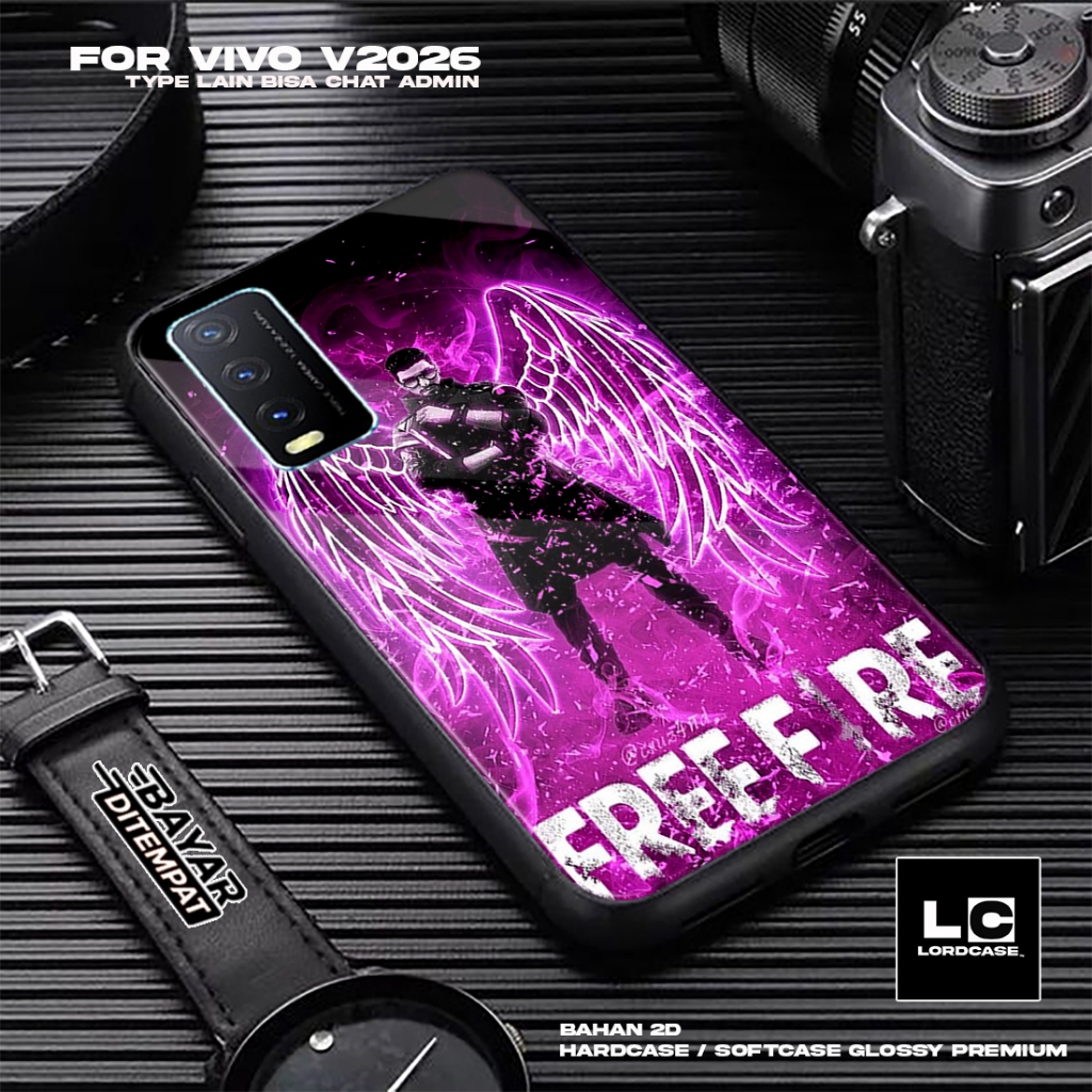 Case VIVO V2026 - Casing Hp Terbaru 2023 Lordcase [ GAMEFF] Silikon Hp Mewah - Kesing Hp VIVO V2026 