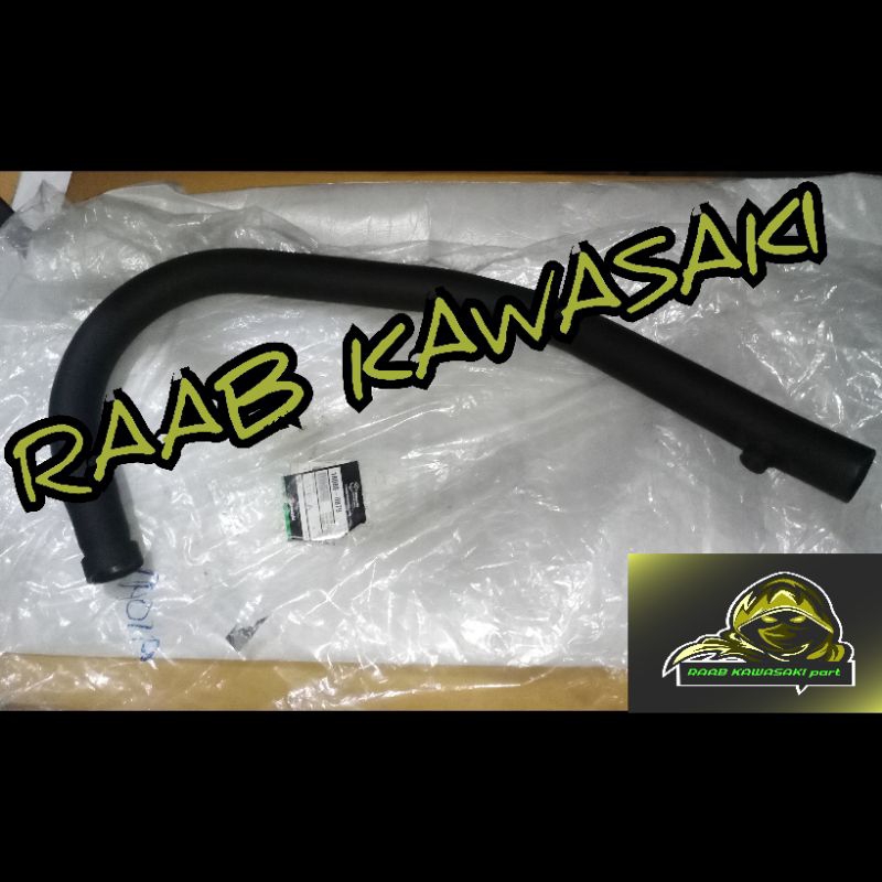 leher knalpot estrella 250/w250 original kawasaki