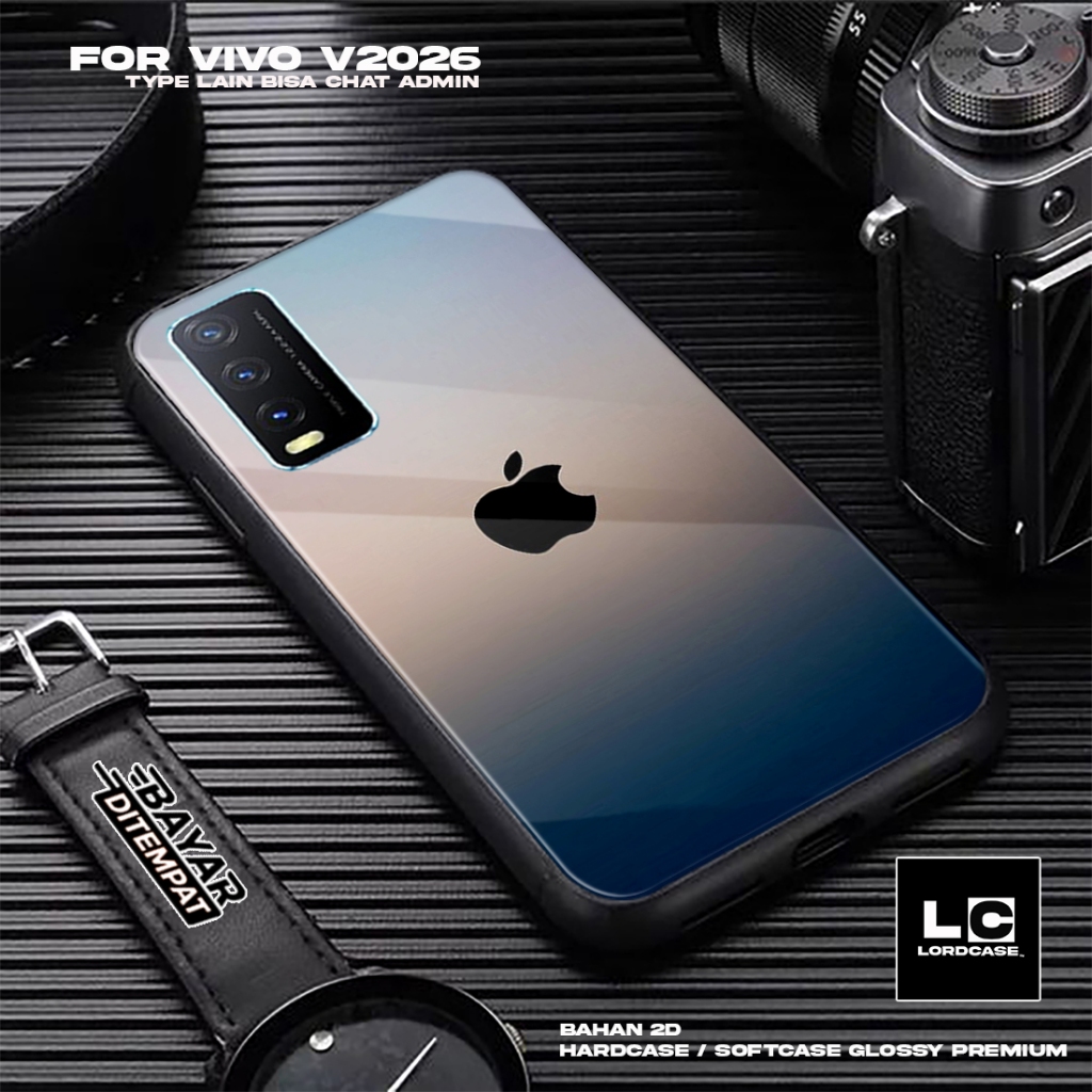 Case VIVO V2026 - Casing Hp Terbaru 2023 Lordcase [ MARBLE] Silikon Hp Mewah - Kesing Hp VIVO V2026 