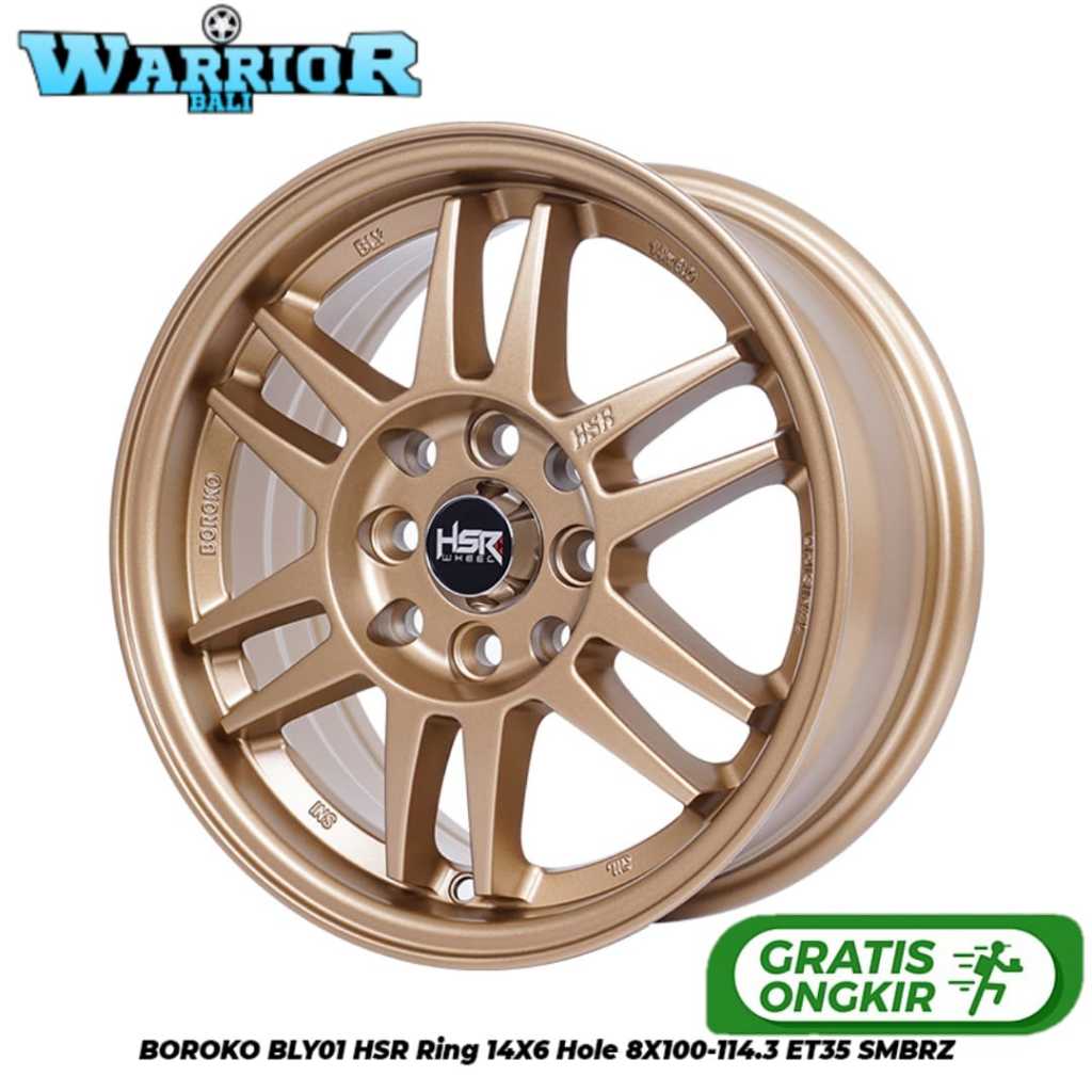 Velg RPF1 Ring 14 Mobil Calya Sigra Sirion Karimun HSR BOROKO BLY01 R14