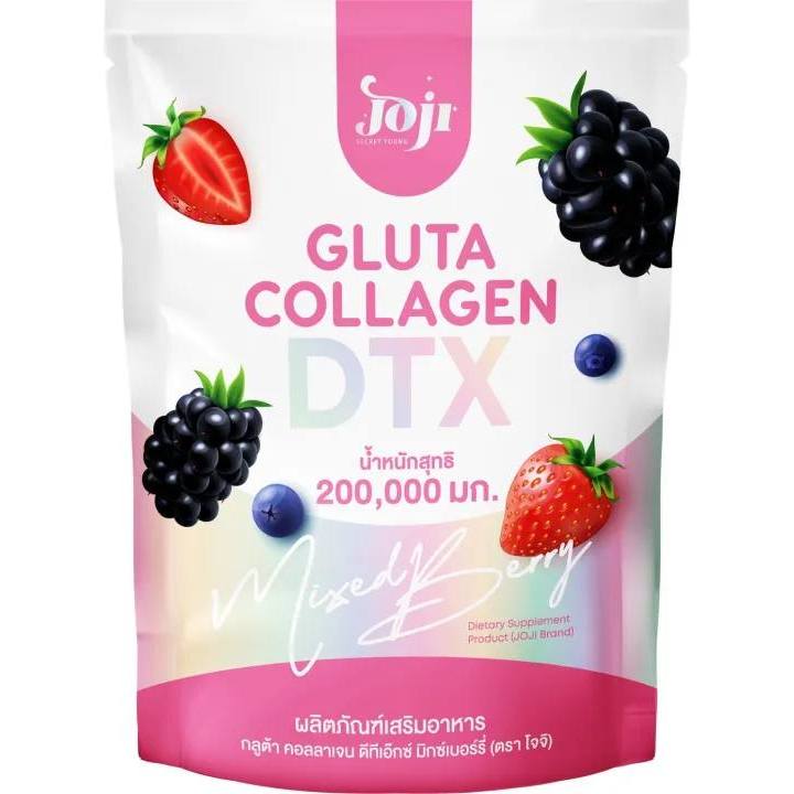 JOJI GLUTA COLLAGEN DTX MIXED BERRY FROM THAILAND