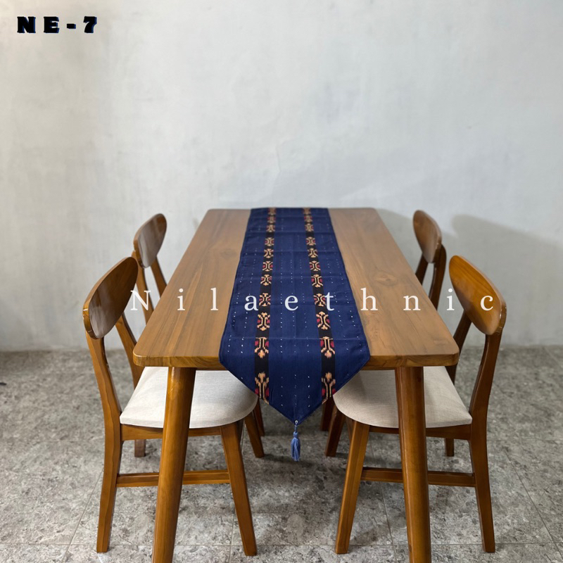 TAPLAK MEJA MAKAN KAIN TROSO || TABLE RUNNER || TAPLAK MEJA KAIN TROSO || BATIK TAPLAK || TAPLAK ETH