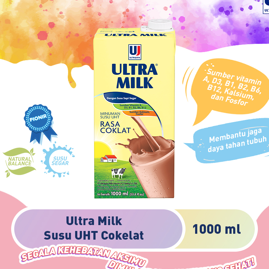 

CTJL7797 9.9 BRANDS FESTIVAL Ultra Milk Susu UHT Cokelat 1L