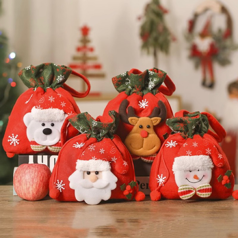 

beachpleaseid Tas Hampers Natal Christmas Bag Tas Natal Santa Hampers Natal