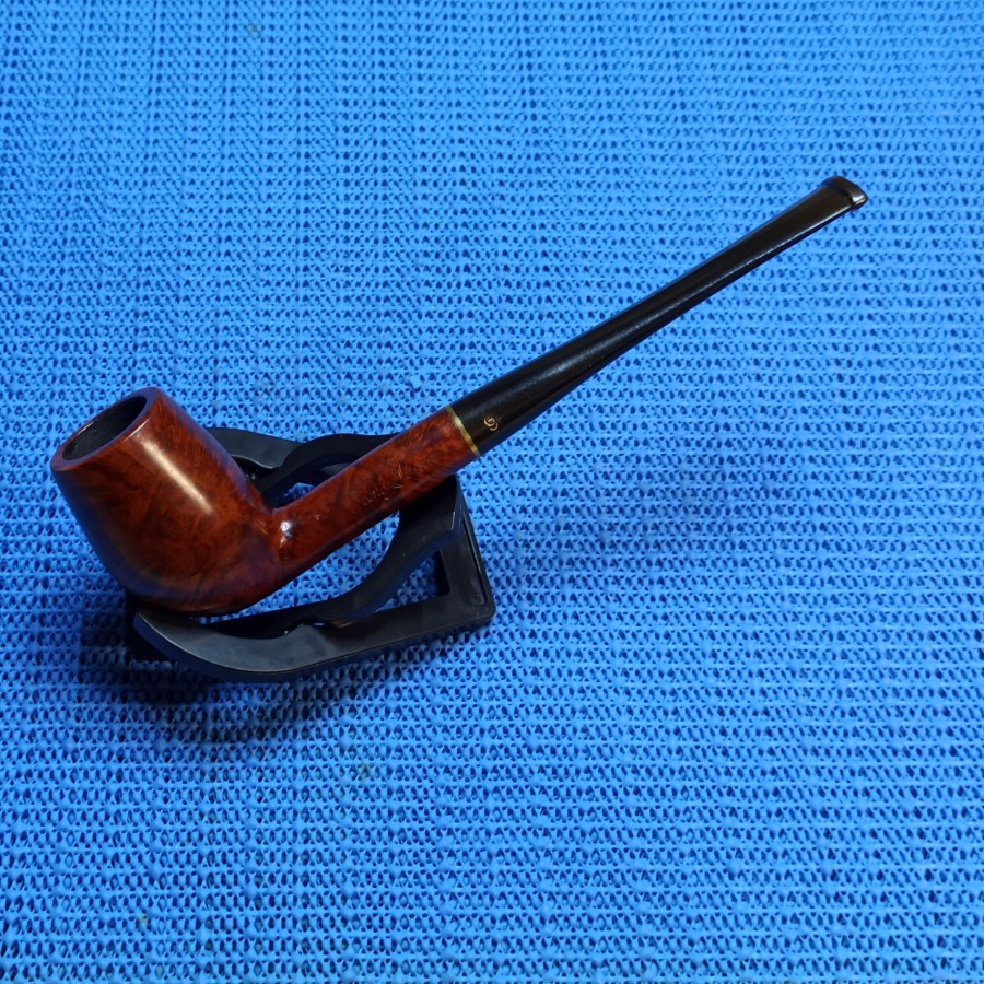 Cangklong Georg Jensen Brass Band - 3 mm Estate Briar Smoking Pipe (M)