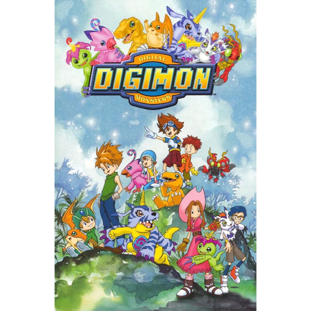 Dvd Anime Digimon Adventure 1999 Season 1 - 2 Dubbing Indonesia