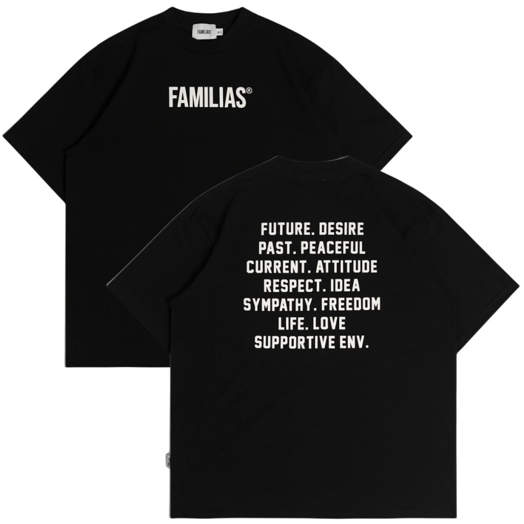 Baju Kaos Premium FAMILIAS Hypebeast Aesthetic Vintage Tshirt Unisex