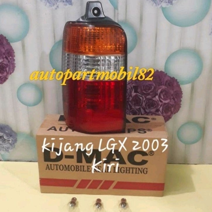 Lampu Stop Belakang +Bohlam Kijang Kapsul Kijang Efi LGX Tahun 2003 Sebelah Kiri