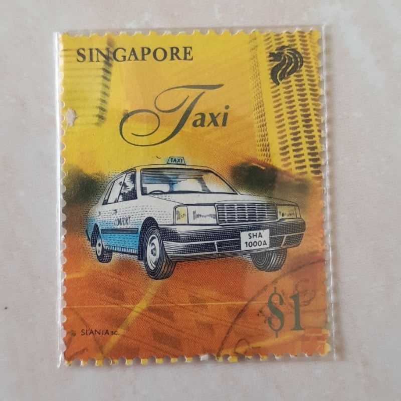 

Perangko Singapura Transport (Taxi) Tahun 1997
